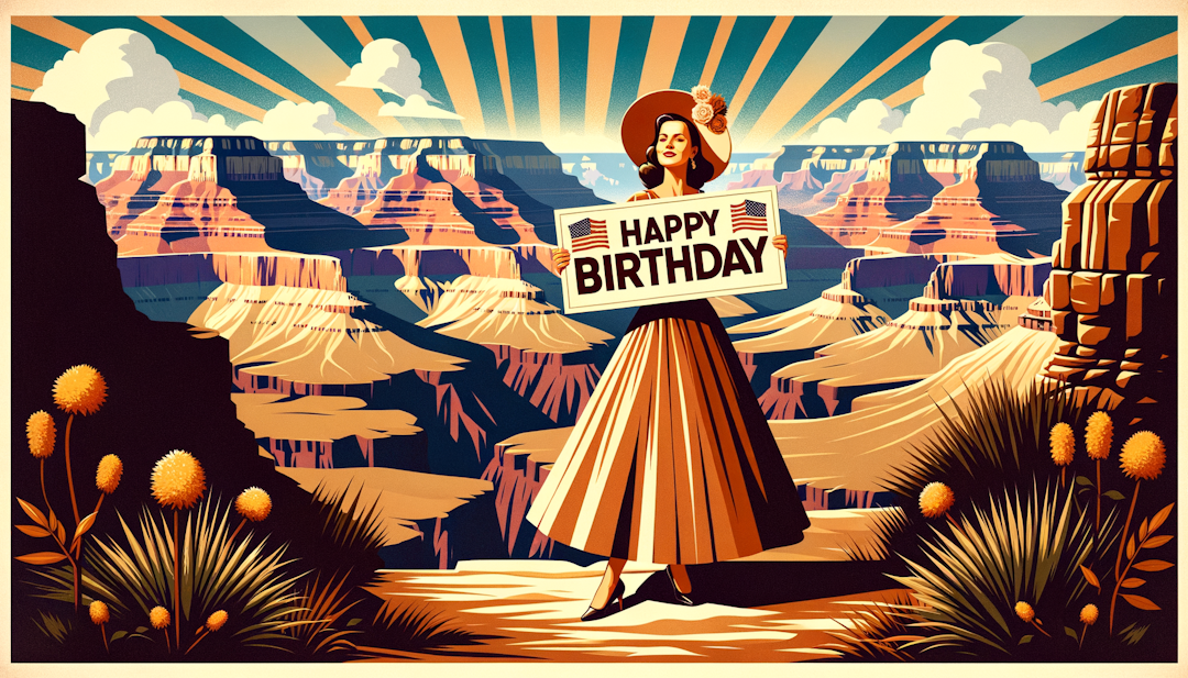 Image poster of a sign for Happy Birthday linda