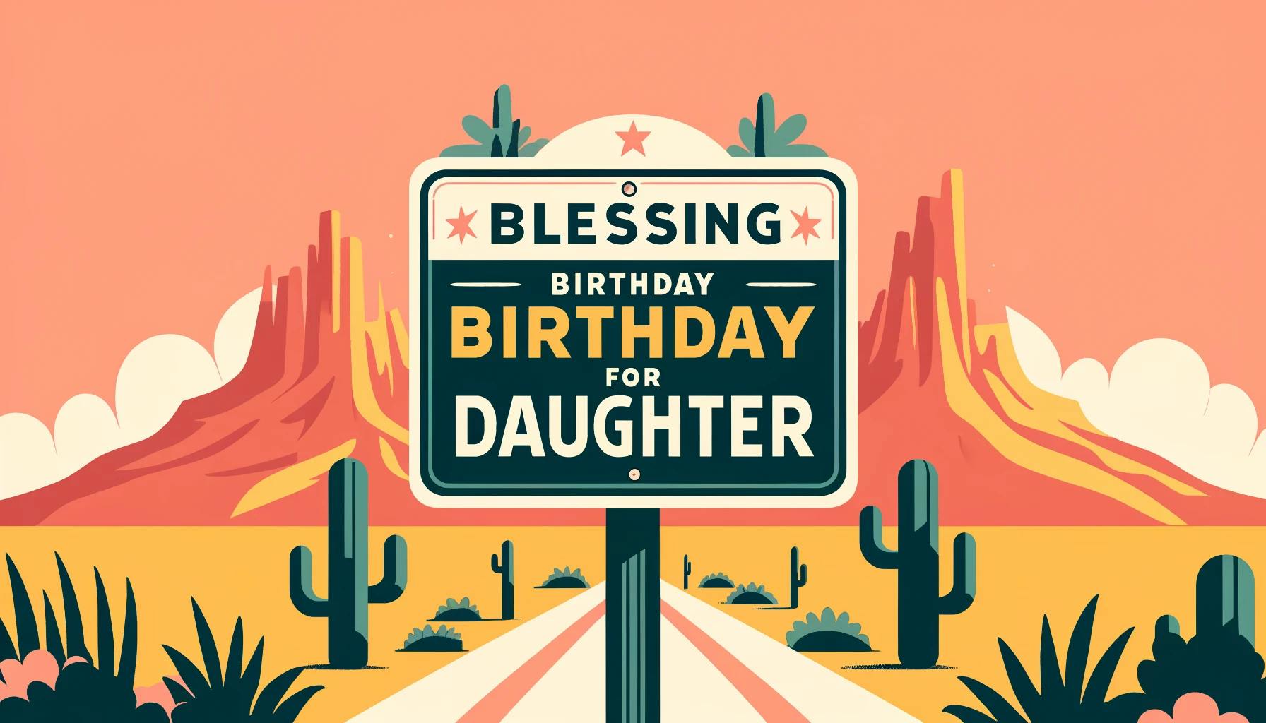 Poster image for 25 Unique Blessing Birthday Wishes for your Daughter