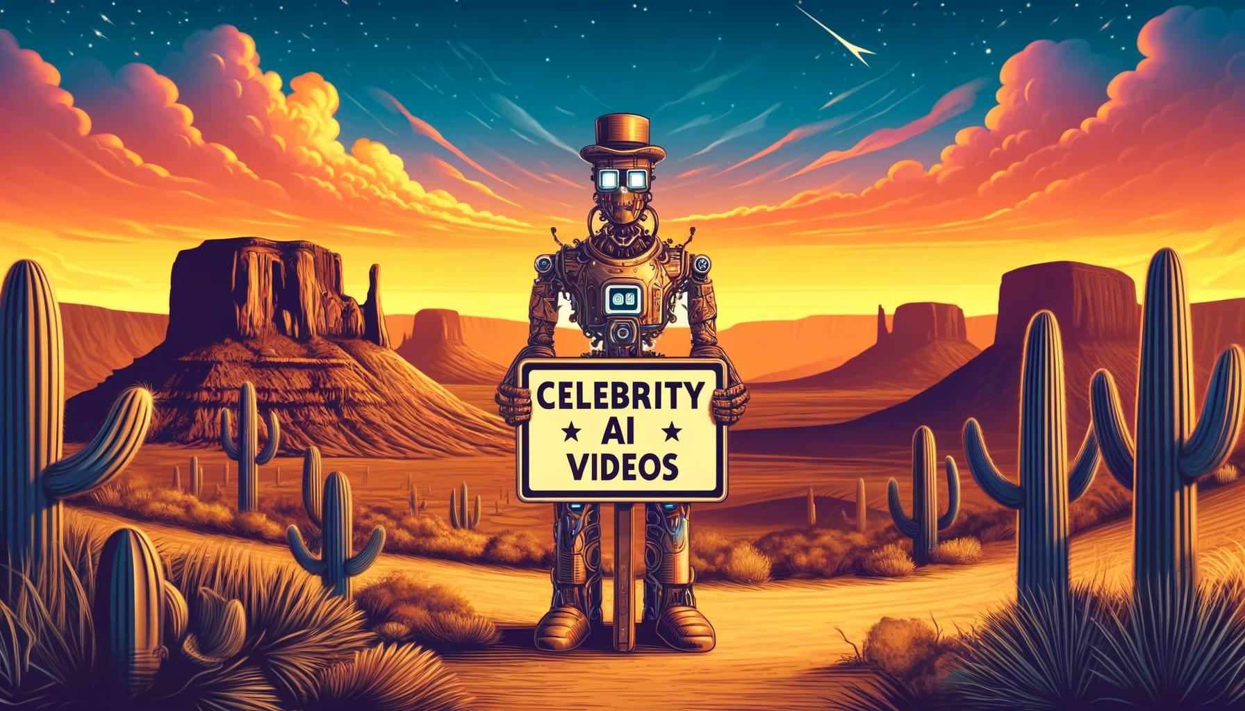 Poster image for Get a Celebrity Video Message using AI FAST