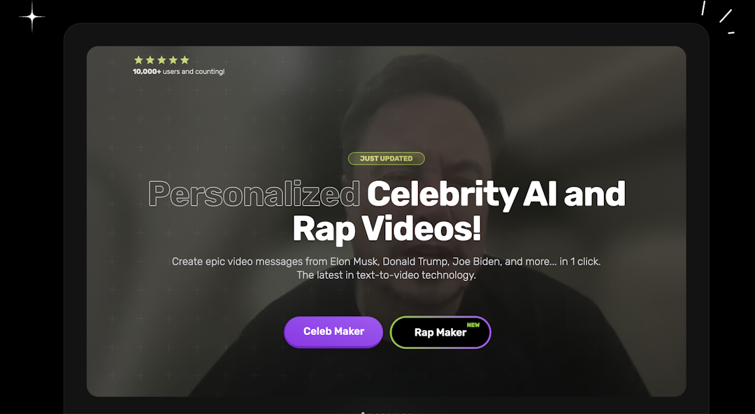 How SendFame AI Celebrity Video Messages works
