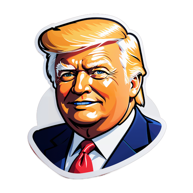 AI Donald Trump Sticker Category