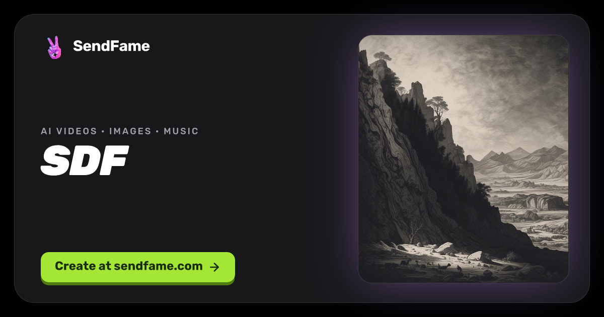 sdf | AI Music Generator Studio by SendFame