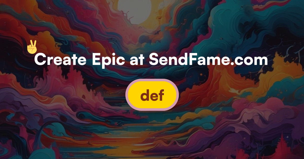 def | AI Music Generator Studio by SendFame