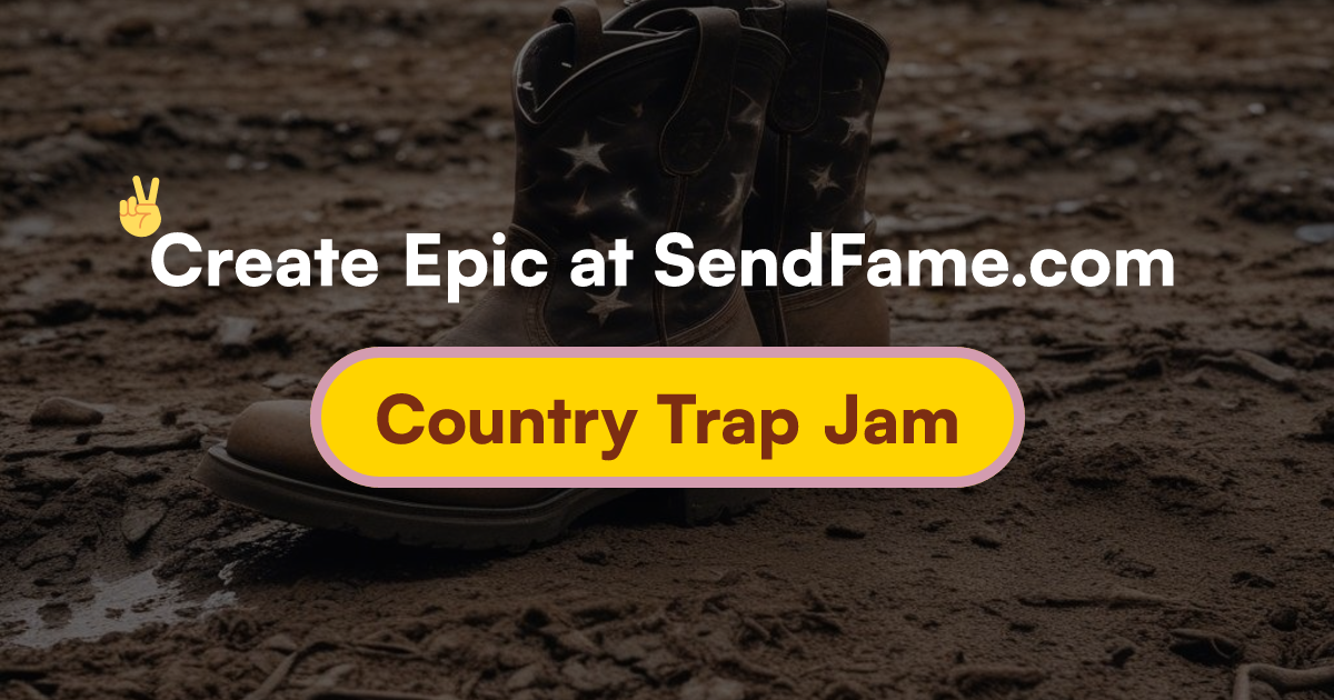 Country Trap Jam | AI Music Generator Studio by SendFame