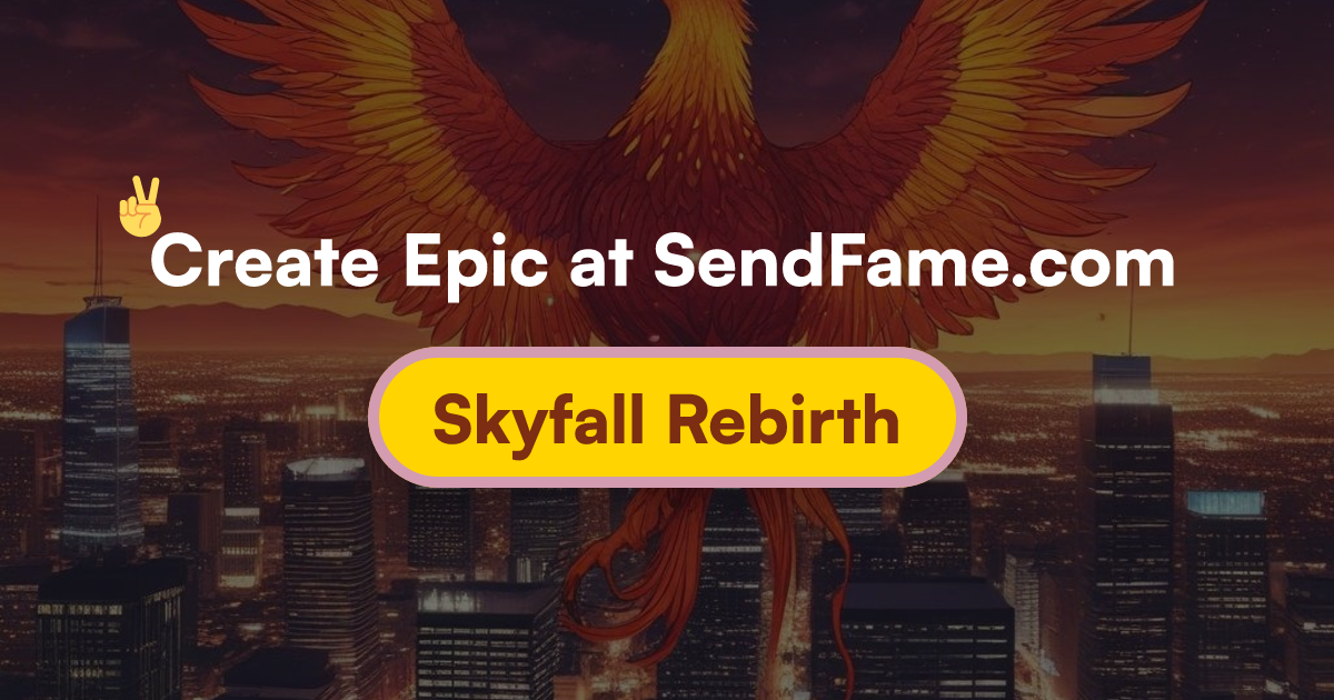 Skyfall Rebirth | AI Music Generator Studio by SendFame