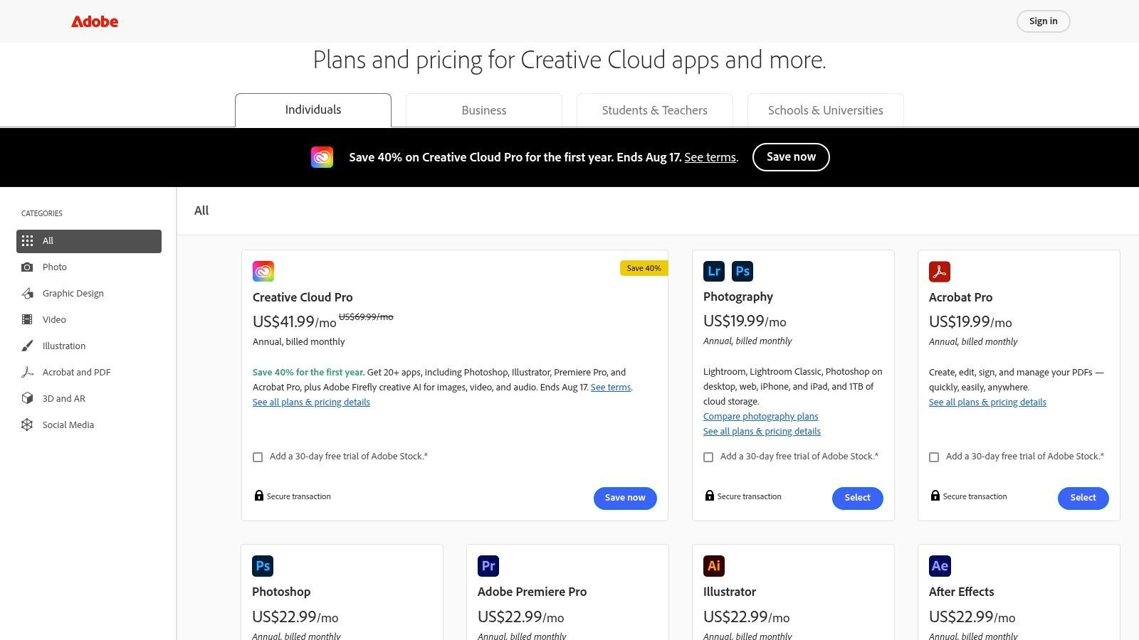 Adobe Creative Cloud + Firefly