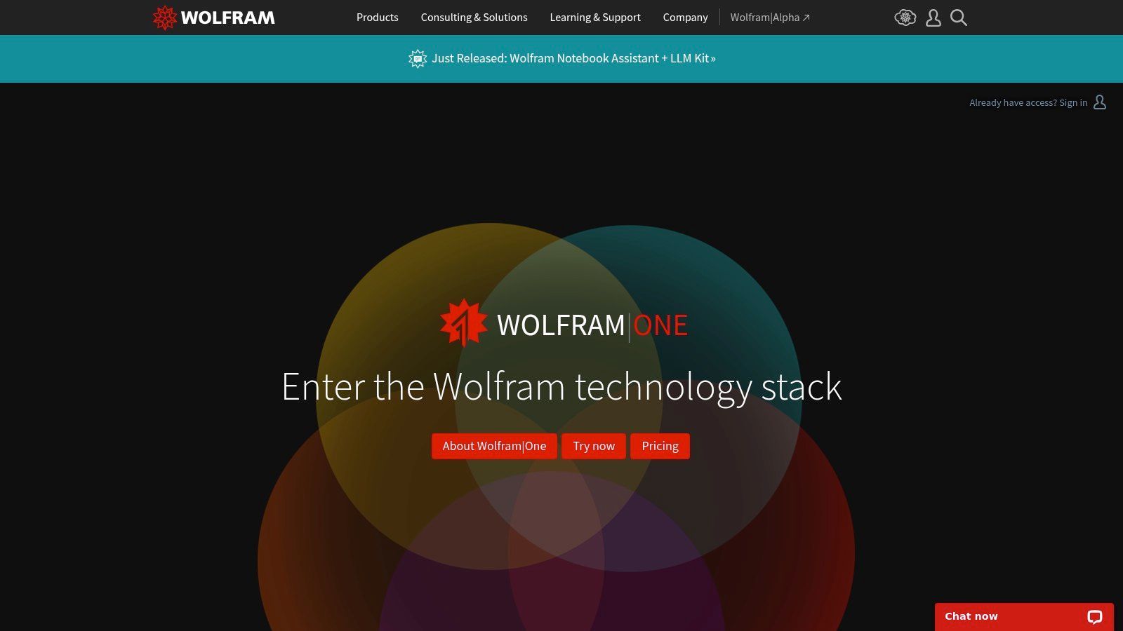 Wolfram (Wolfram Language via Wolfram|One)