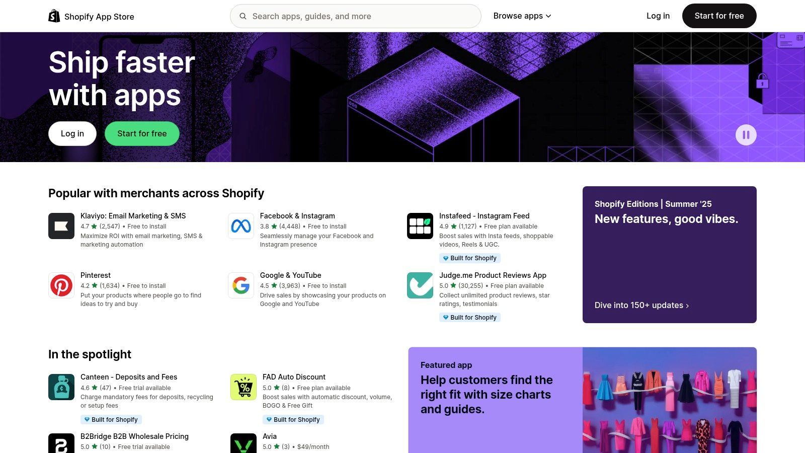 Shopify App Store