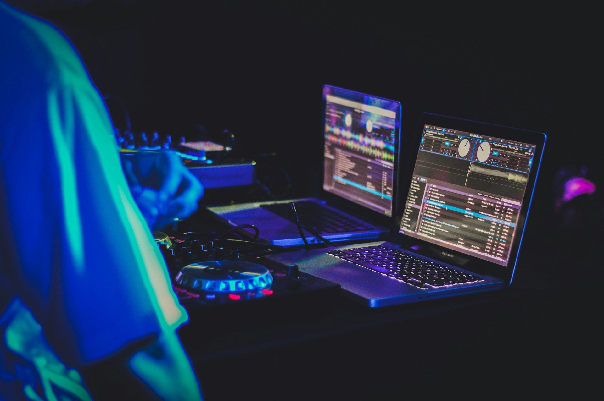 Person Editing Music - Best AI Generated Music