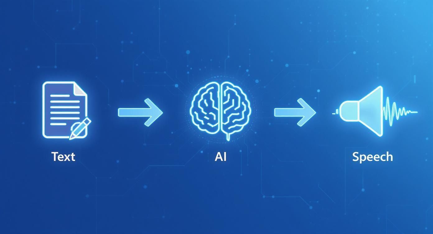 Infographic about celebrity text to speech