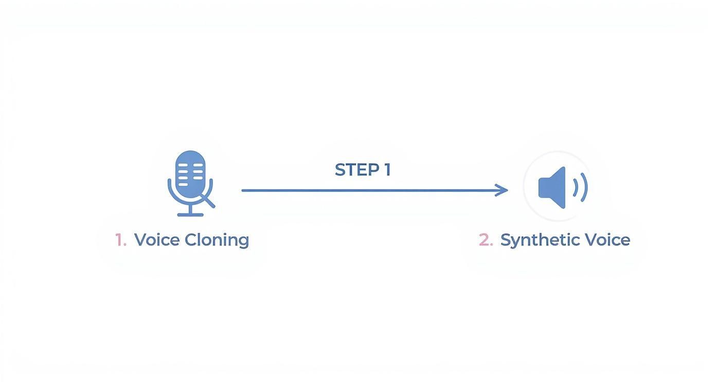 Infographic about ai character voices
