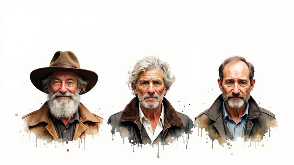 A sound engineer using a computer to edit audio waveforms, representing the creation of AI character voices.