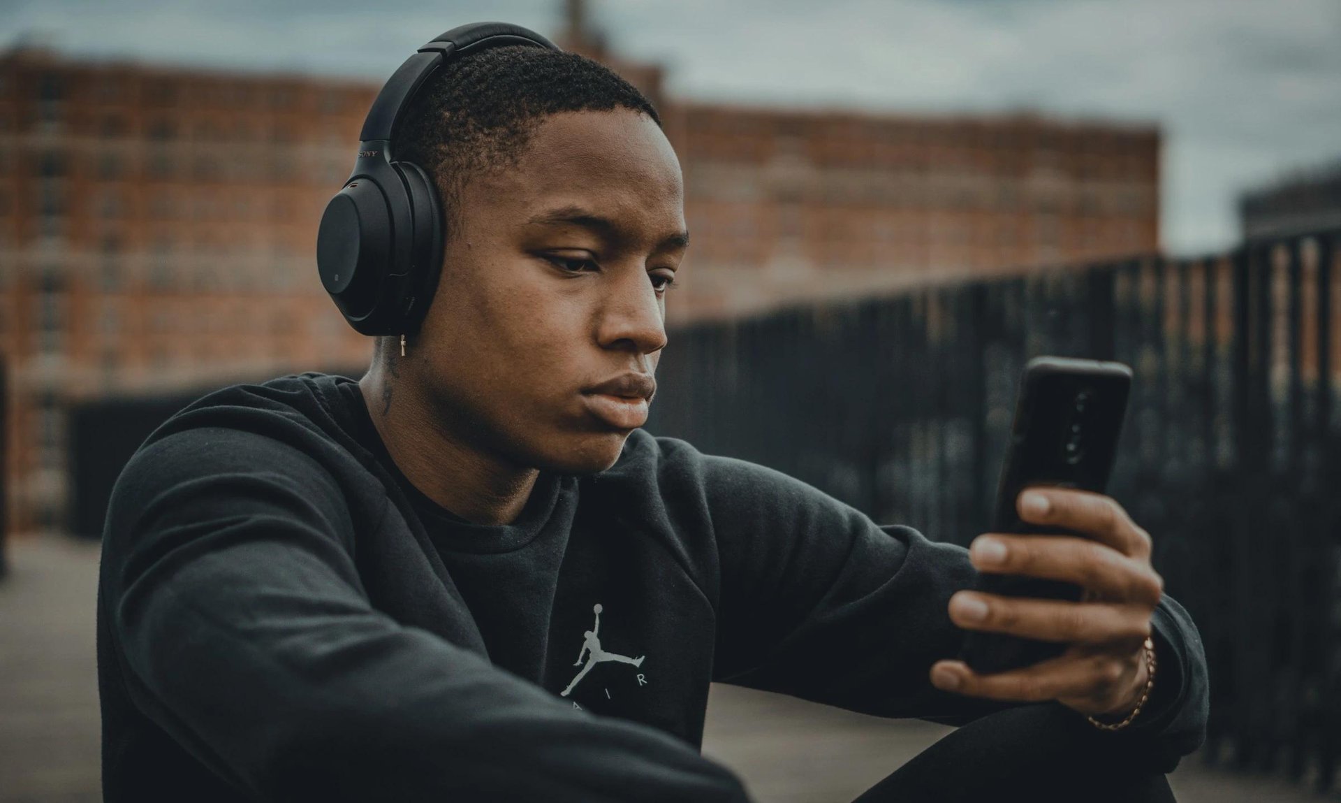 man on phone - Suno AI Alternative