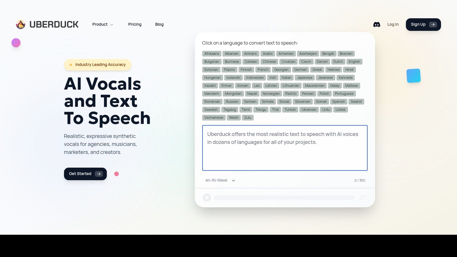 Uberduck (Free Tier)