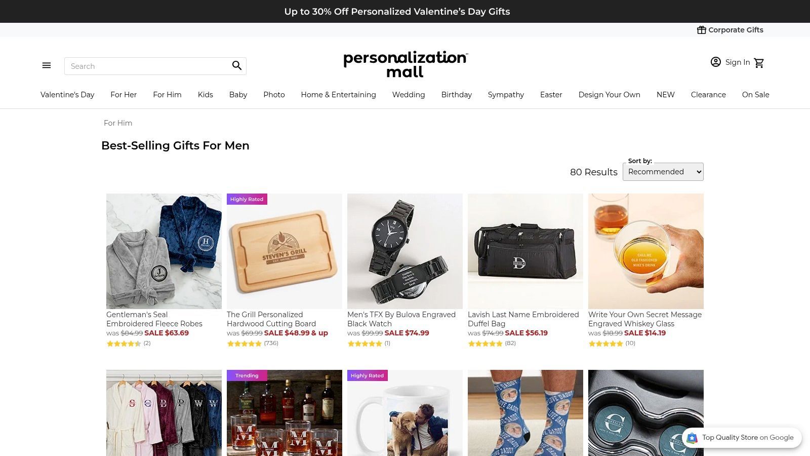 Personalization Mall