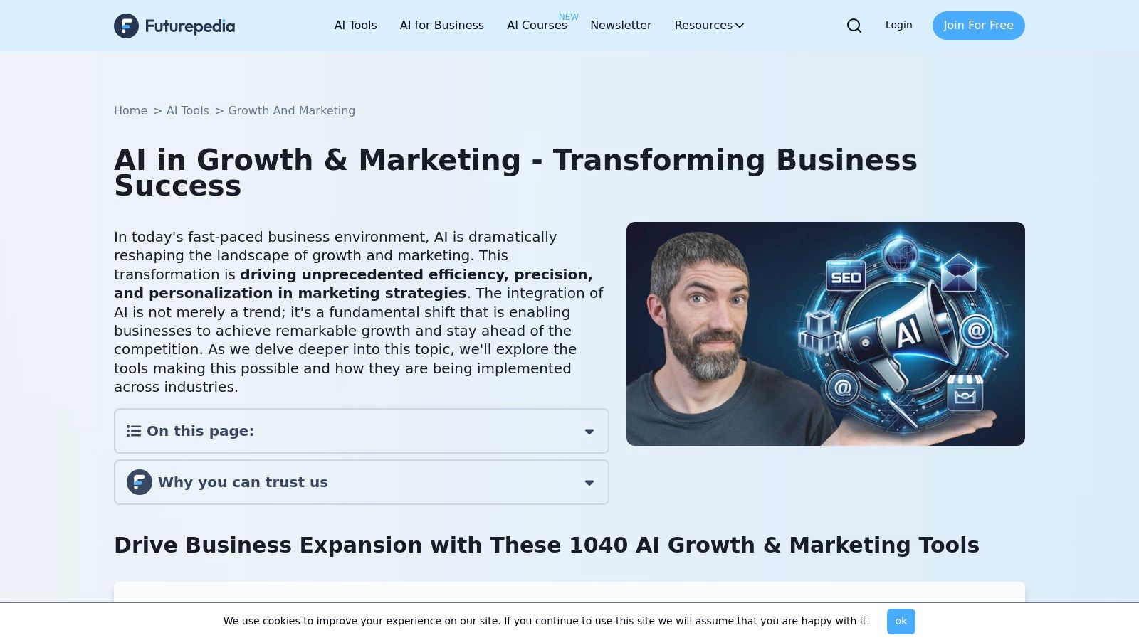 Futurepedia — Growth & Marketing category