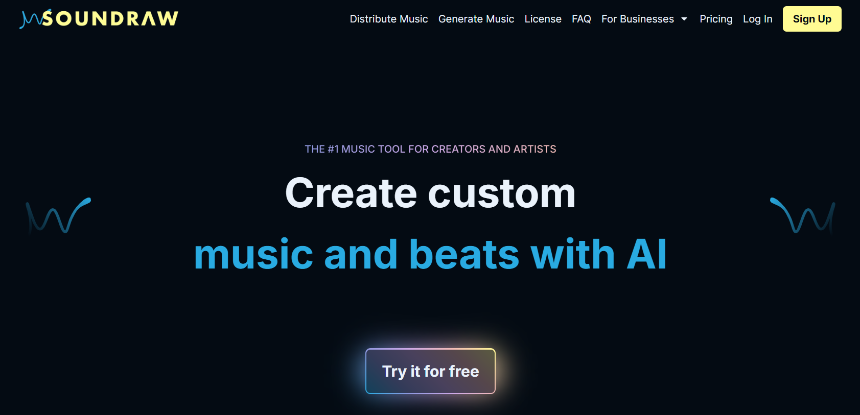 SoundRAW - Best AI Generated Music