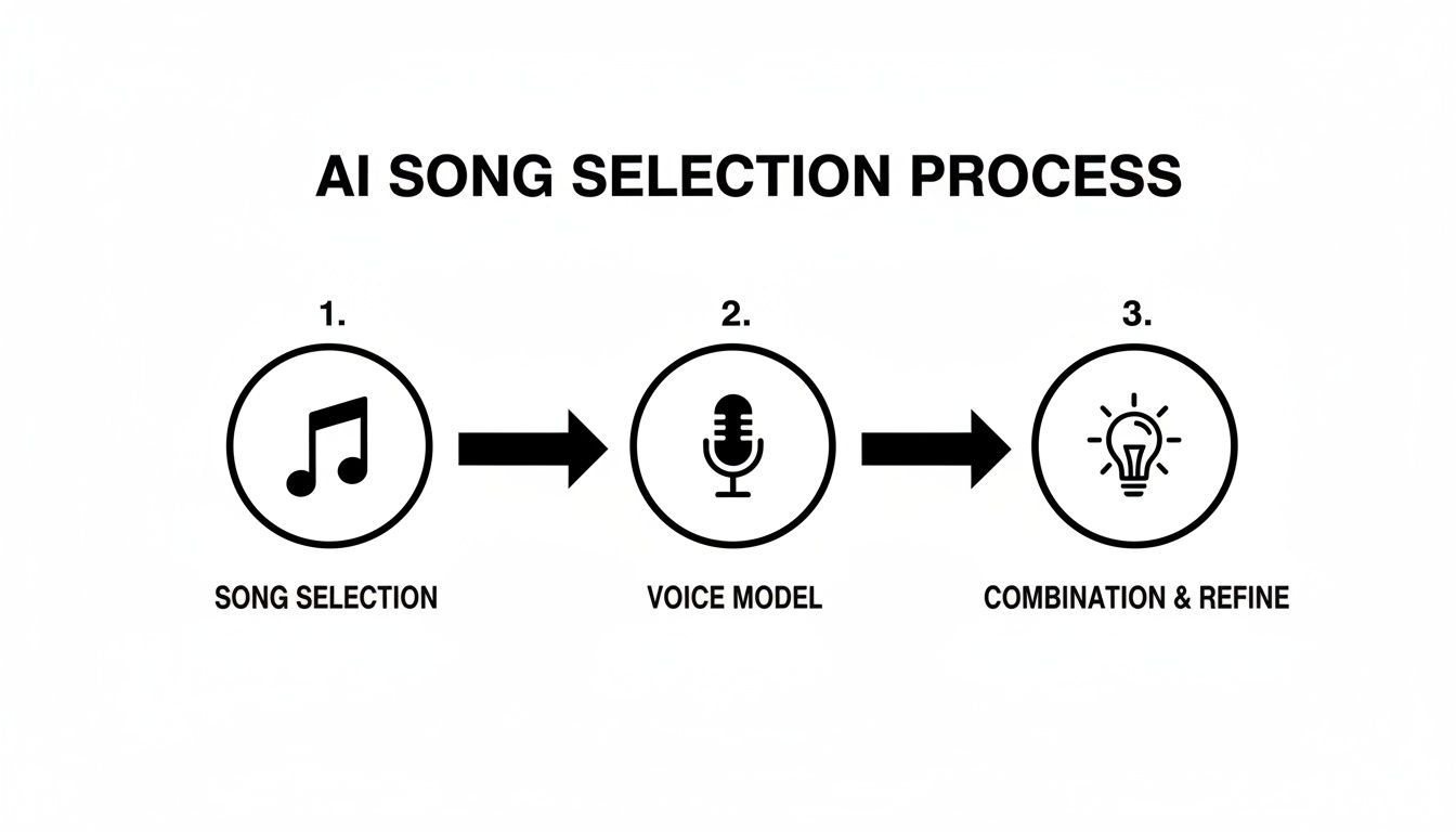 Infographic about ai cover song