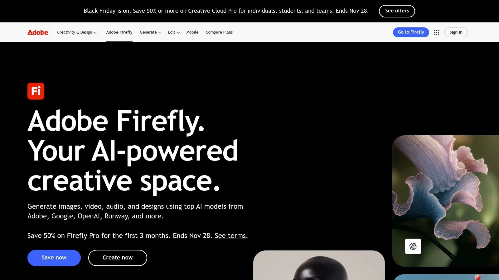 Adobe Firefly (and Creative Cloud)