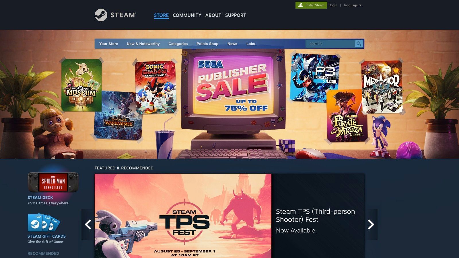 Steam - Animation & Modeling Software Category