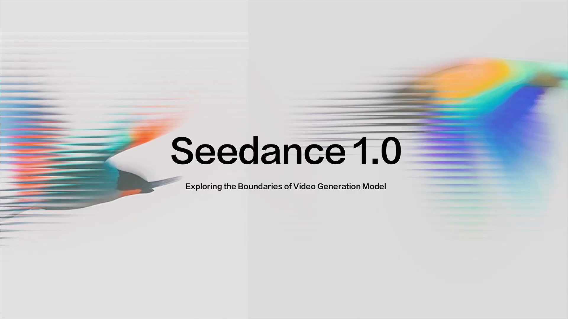 Seedance 1.0 (Bytedance)