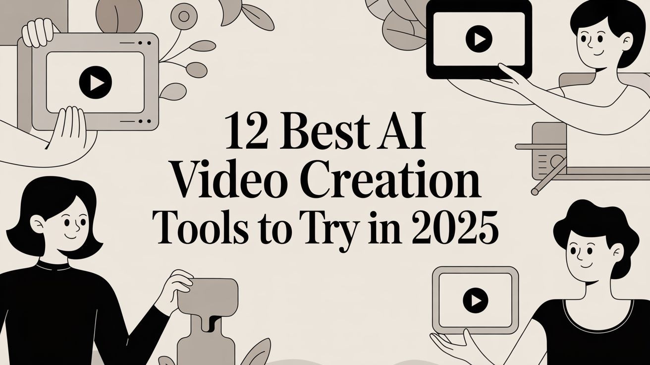 12 Best AI Video Creation Tools to Try in 2025