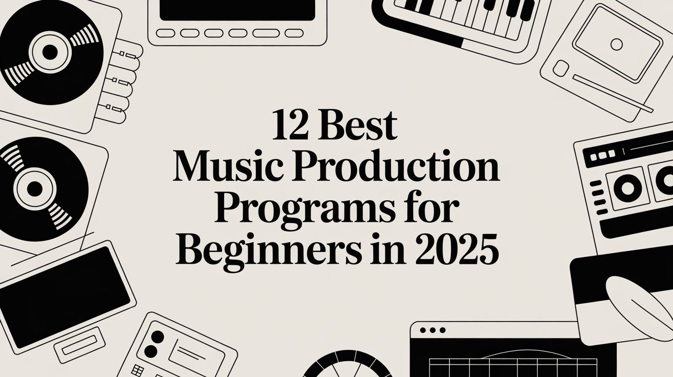 12 Best Music Production Programs for Beginners in 2025