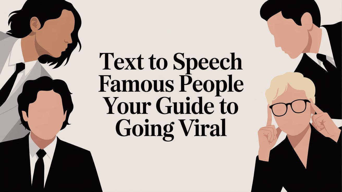 Text To Speech Famous People Your Guide To Going Viral