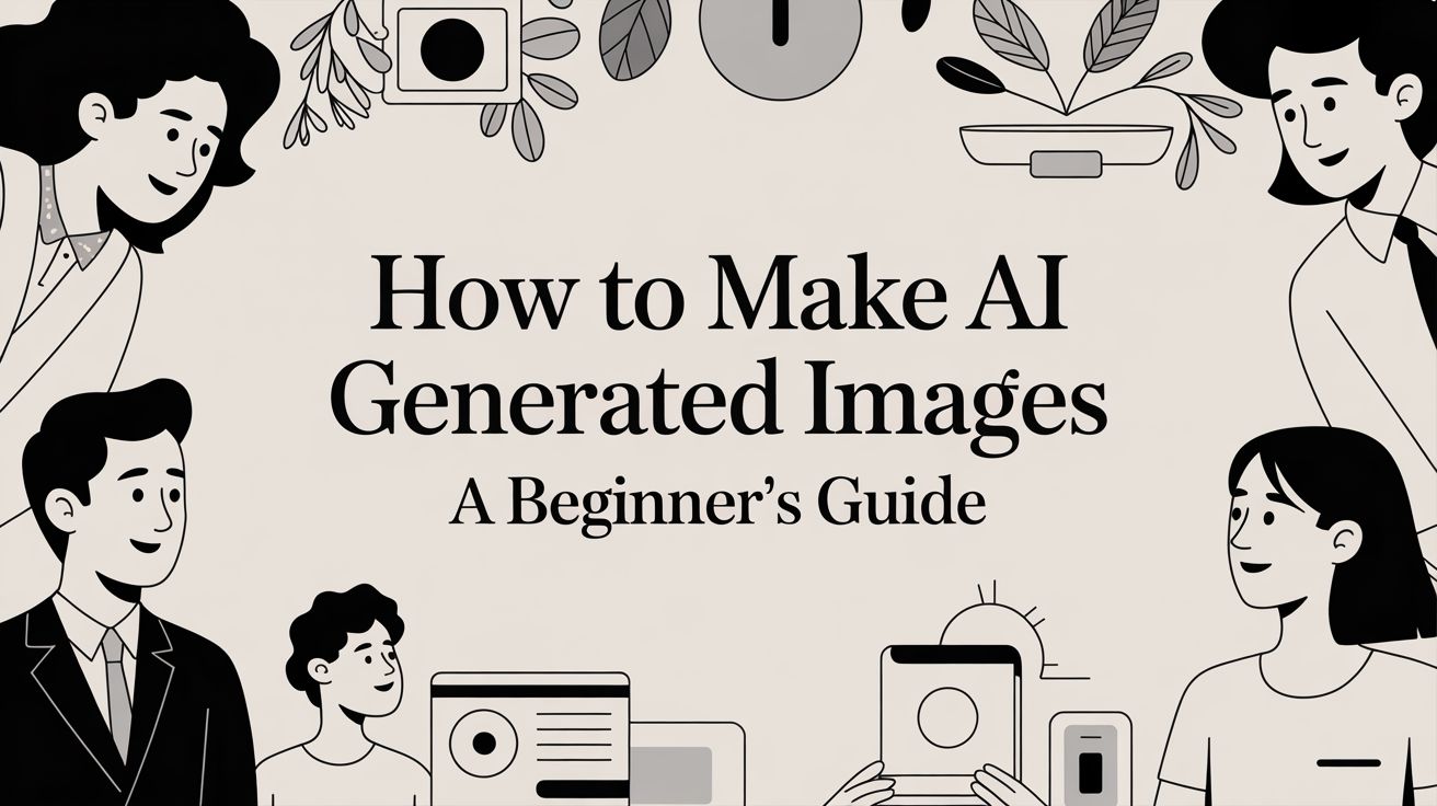 Poster image for How to Make AI Generated Images a Beginner's Guide