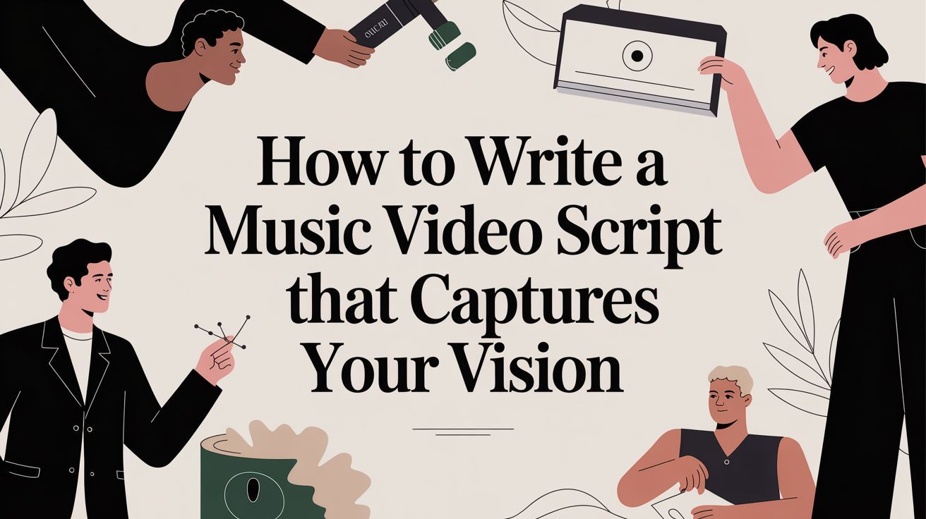 How to Write a Music Video Script That Captures Your Vision