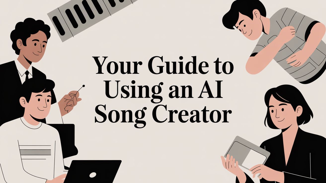Poster image for Your Guide to Using an AI Song Creator