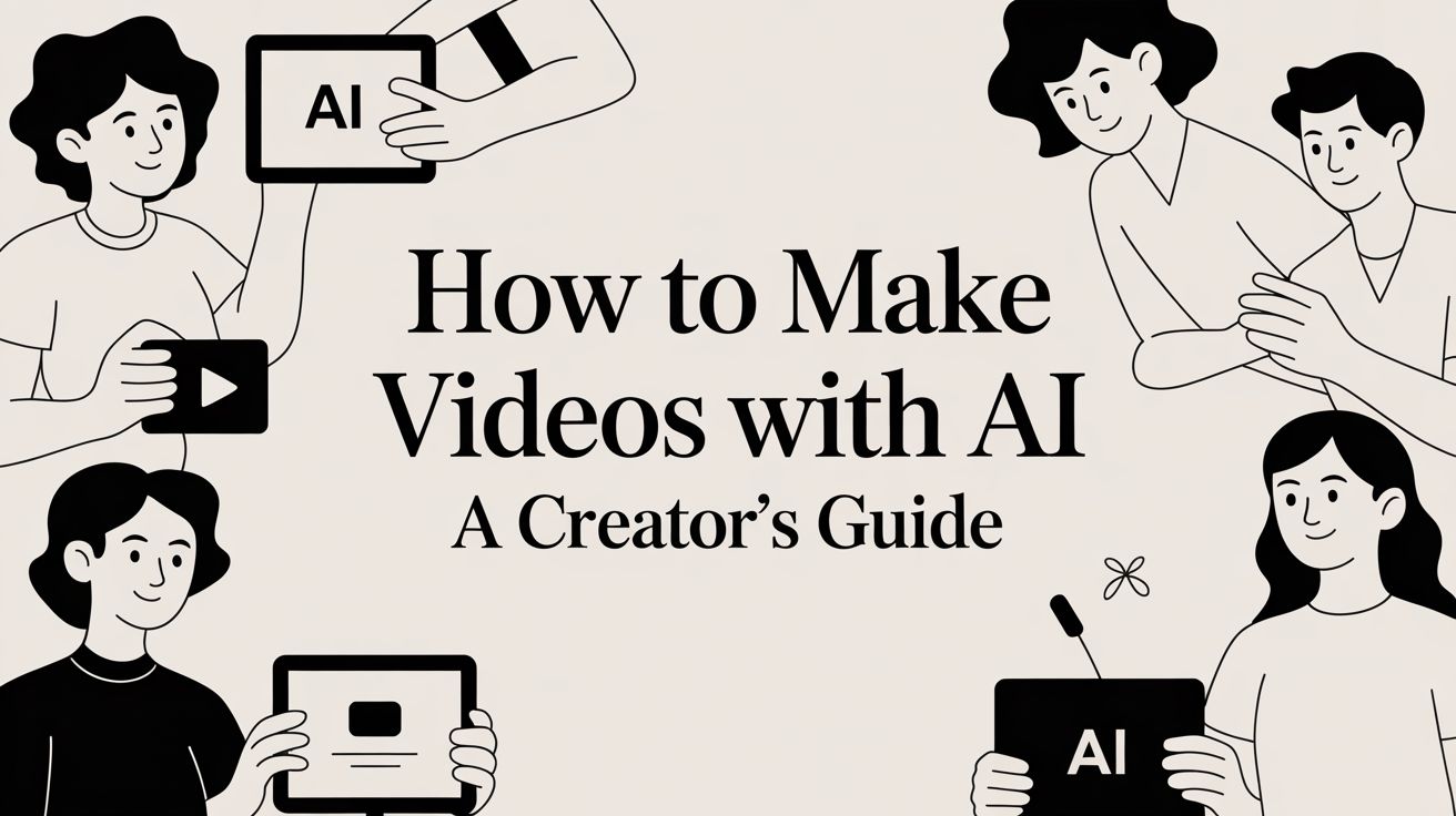 Poster image for How to Make Videos with AI A Creator's Guide