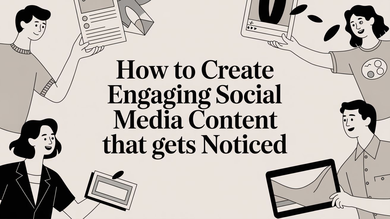 Poster image for How to Create Engaging Social Media Content That Gets Noticed