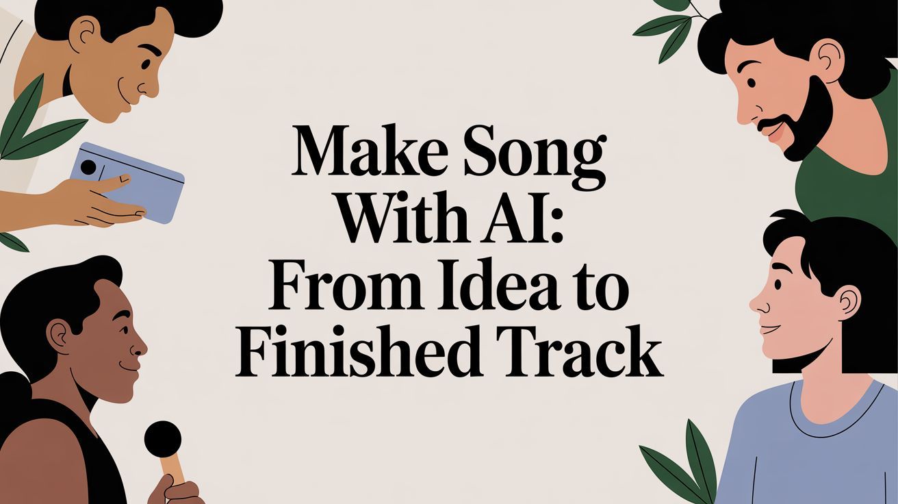 Make song with ai: From Idea to Finished Track