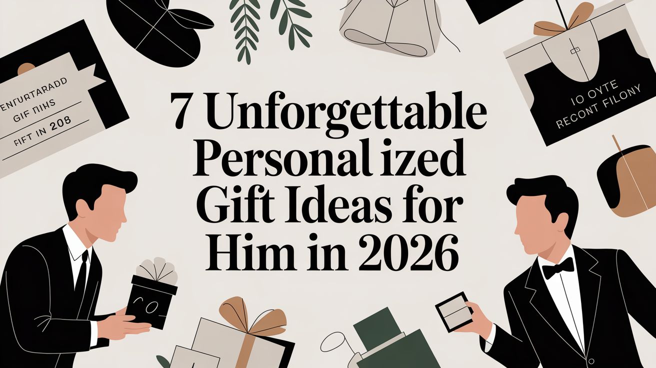 7 Unforgettable Personalized Gift Ideas for Him in 2026 Poster image for 7 Unforgettable Personalized Gift Ideas for Him in 2026