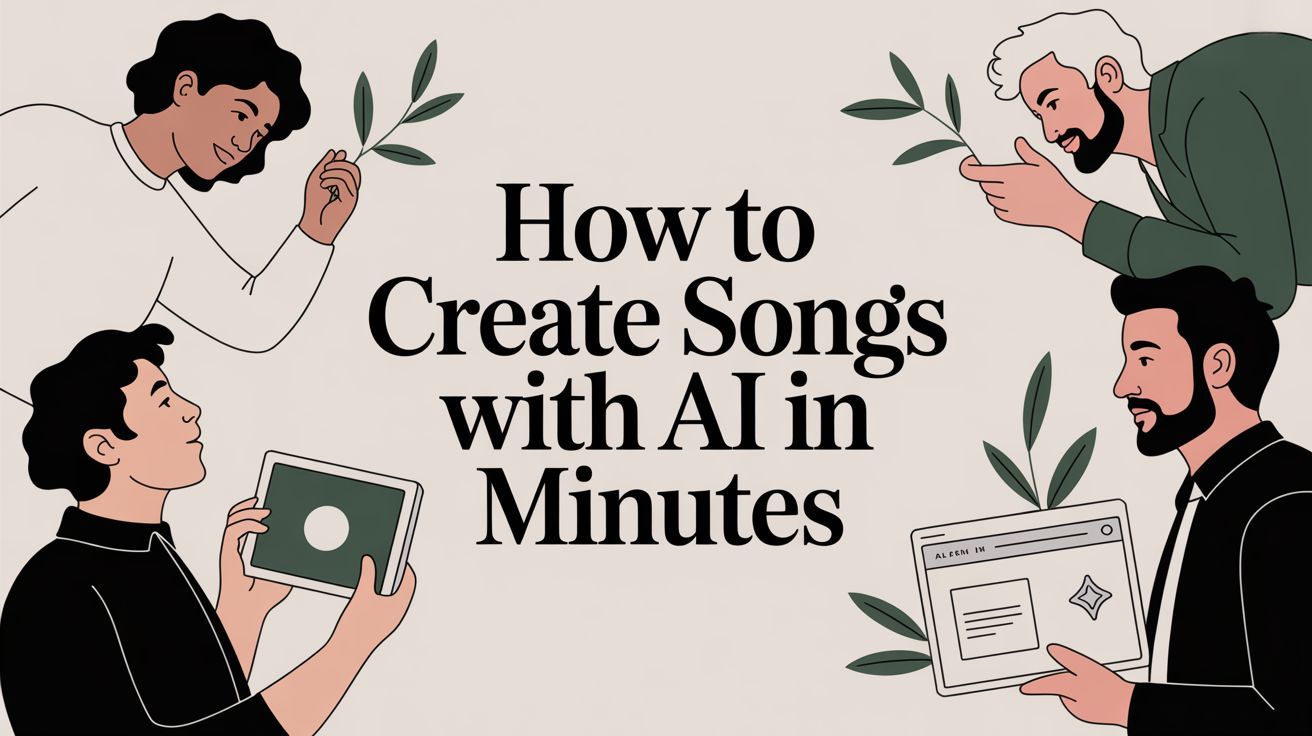How to Create Songs With AI in Minutes