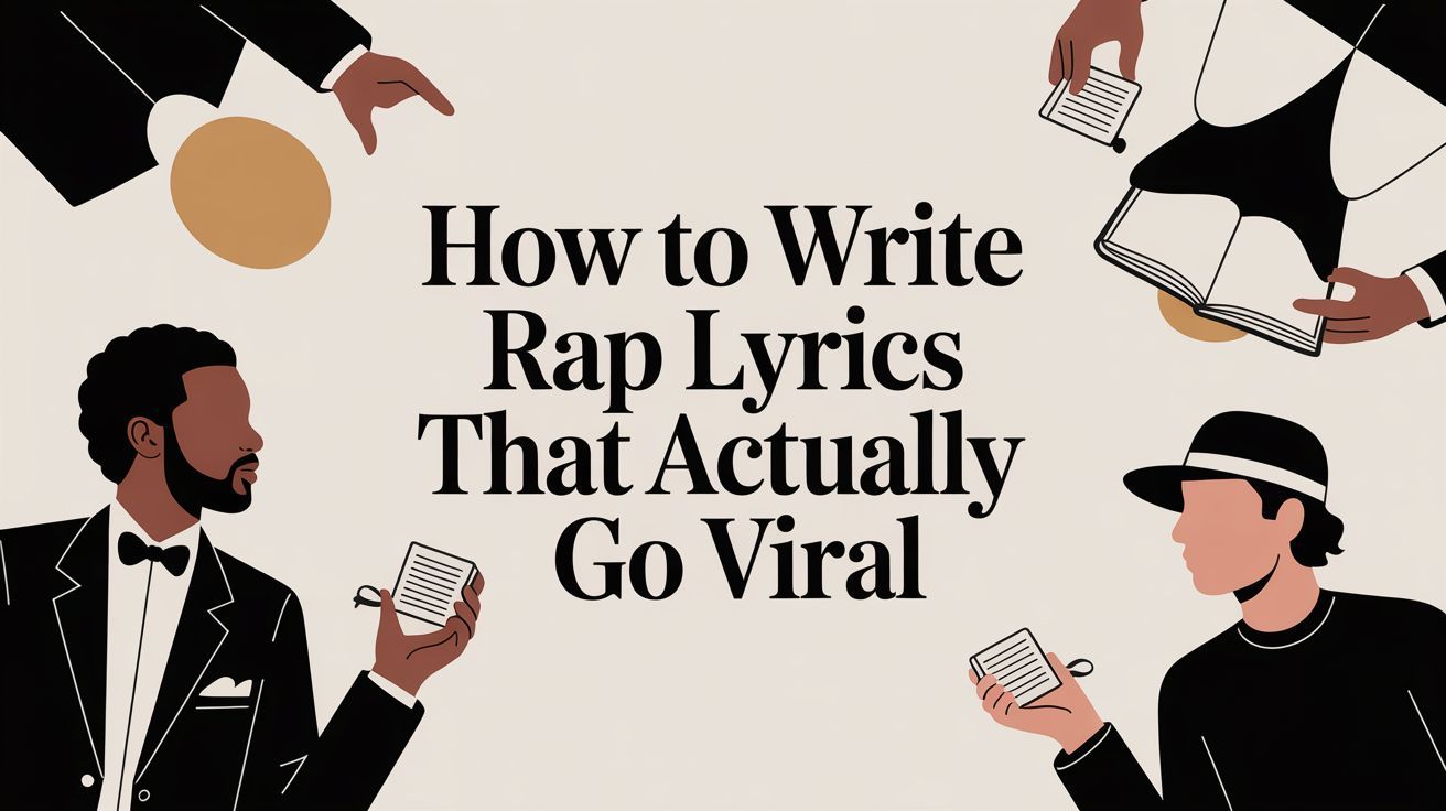 How to Write Rap Lyrics That Actually Go Viral