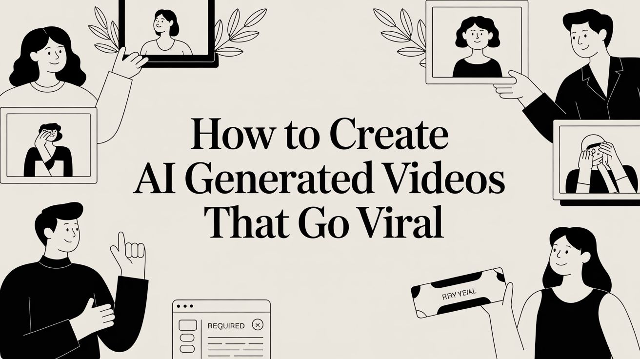 How to Create AI Generated Videos That Go Viral