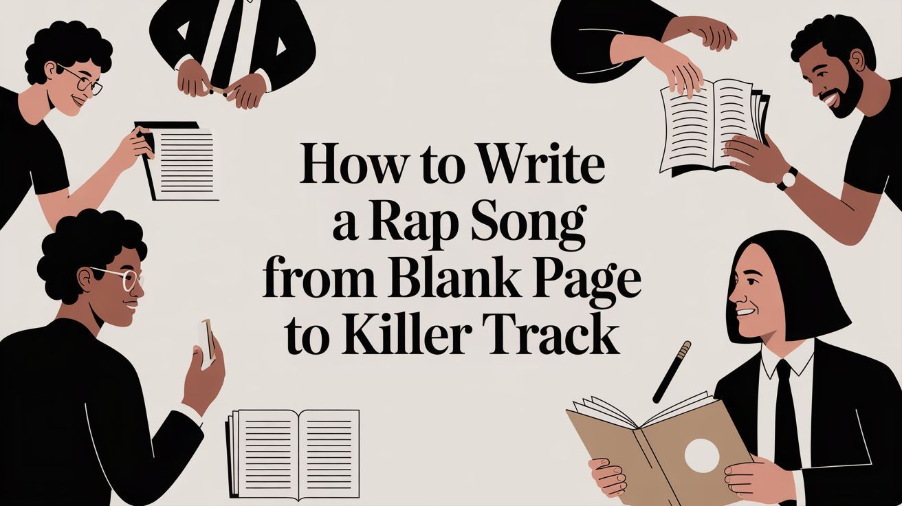 How to Write a Rap Song From Blank Page to Killer Track