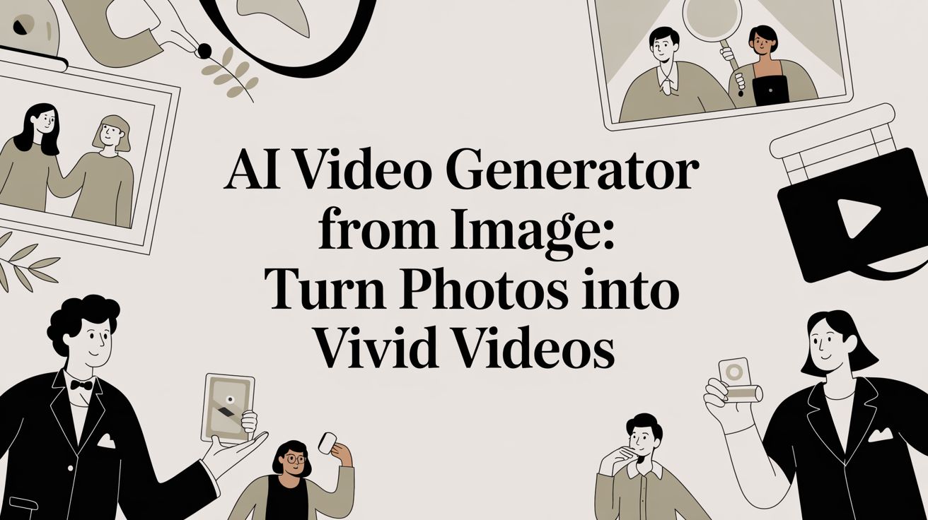 AI video generator from image: Turn photos into vivid videos