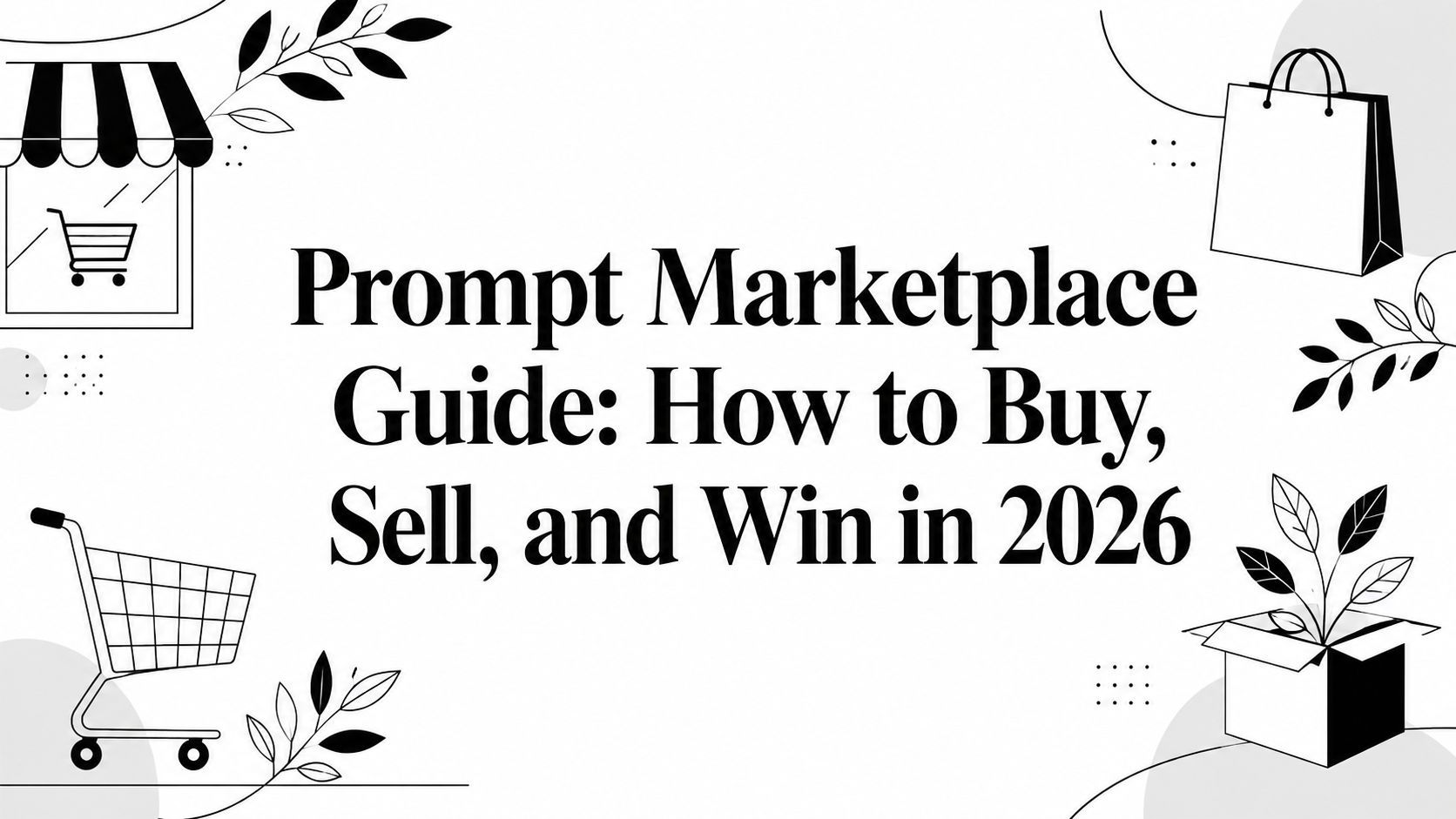 Prompt Marketplace Guide: How to Buy, Sell, and Win in 2026
