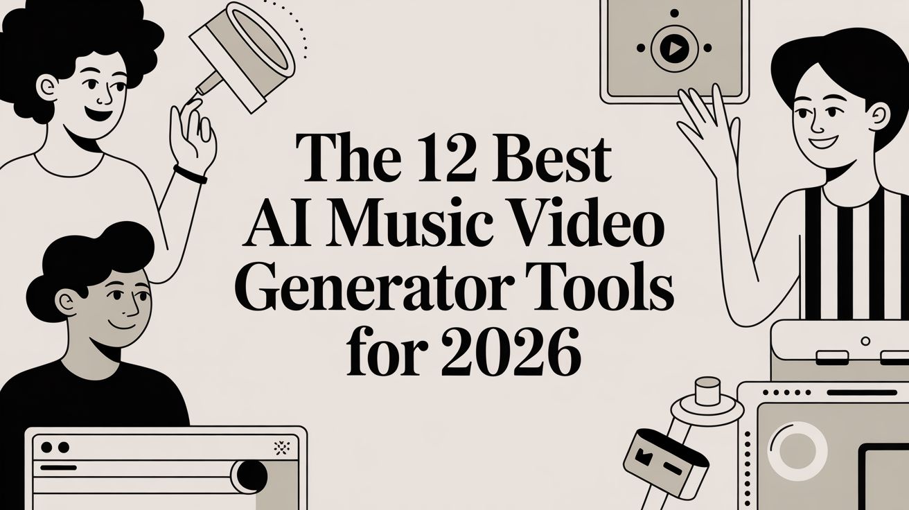 The 12 Best AI Music Video Generator Tools for 2026