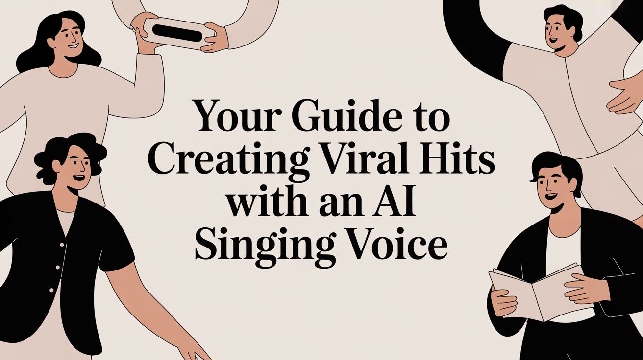 Your Guide to Creating Viral Hits with an AI Singing Voice