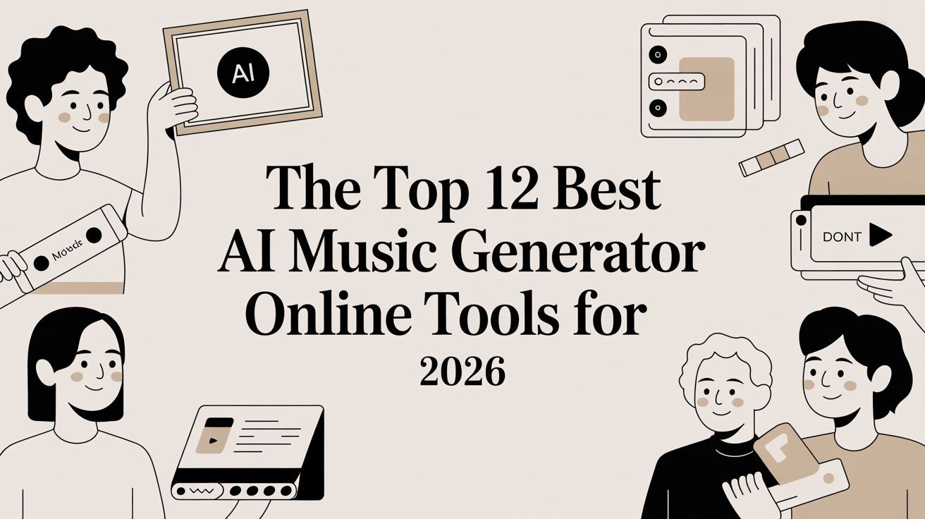 The Top 12 Best AI Music Generator Online Tools for 2026