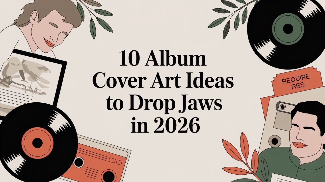 10 Album Cover Art Ideas To Drop Jaws In 2026