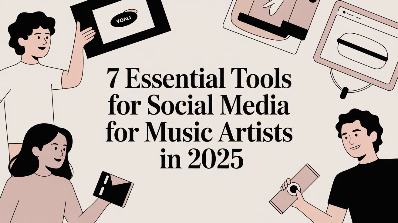 7 Essential Tools for Social Media for Music Artists in 2025