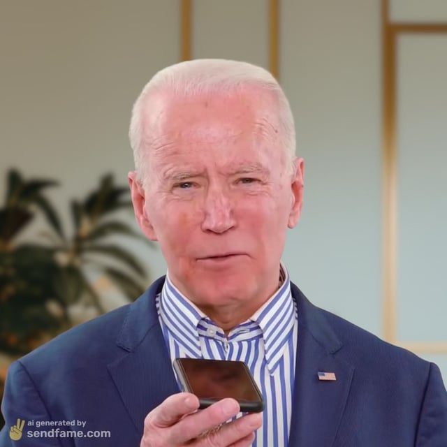 Image of Joe Biden AI voice