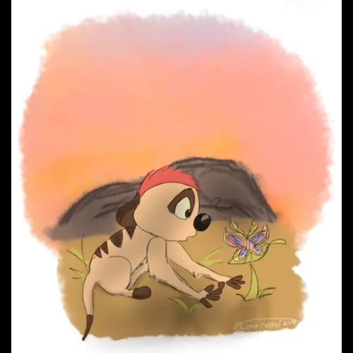 Baby Timon The Meerkat