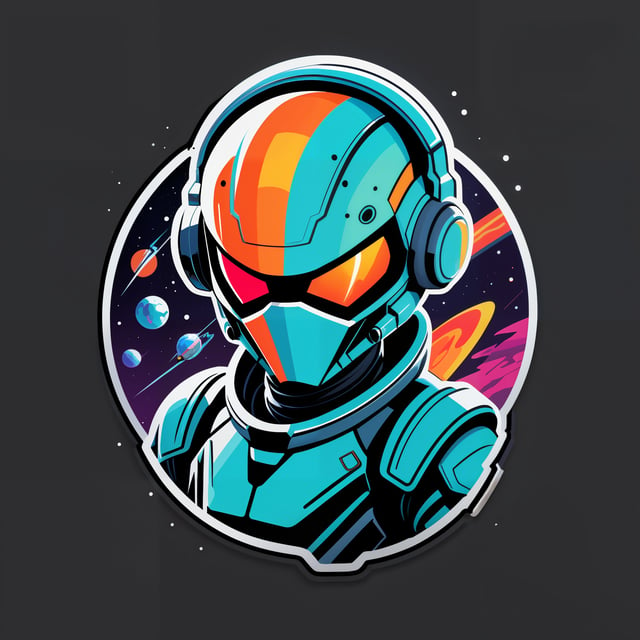 AI Sci-Fi Sticker Category