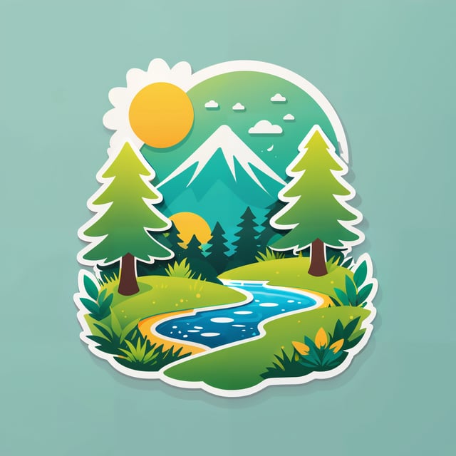 AI Nature Sticker Category